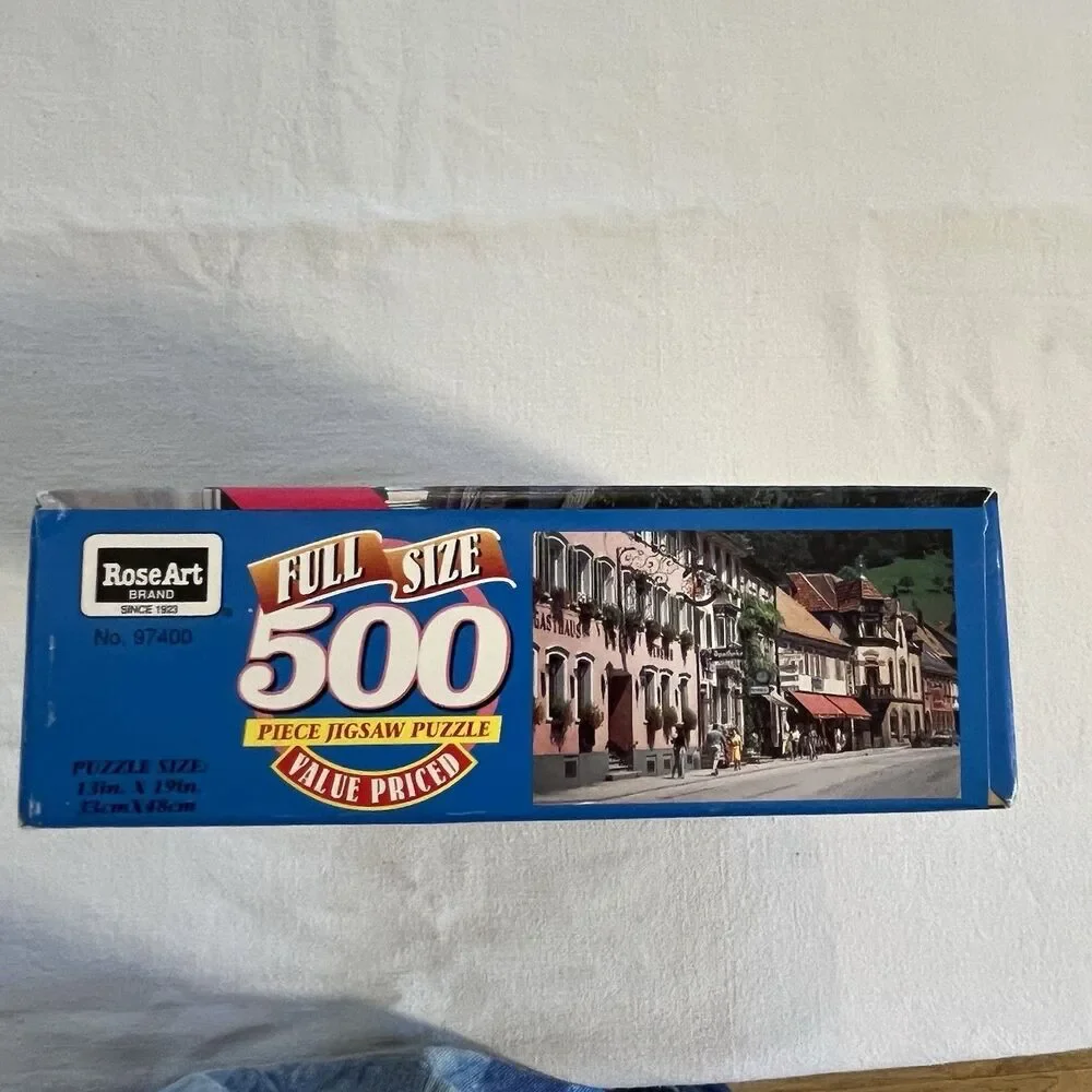 1995 RoseArt Wolfach, Germany 500 Piece Puzzle New Sealed